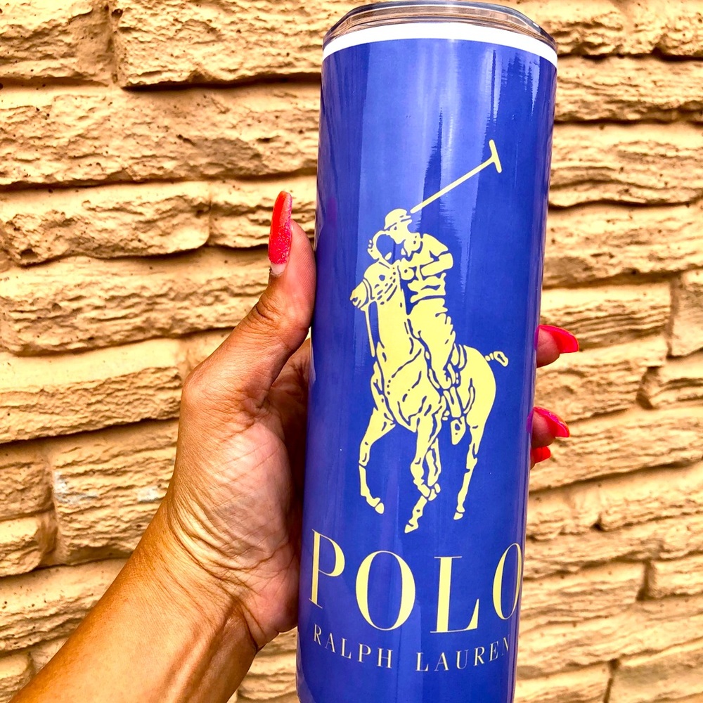 New Purple and Gold Tumbler